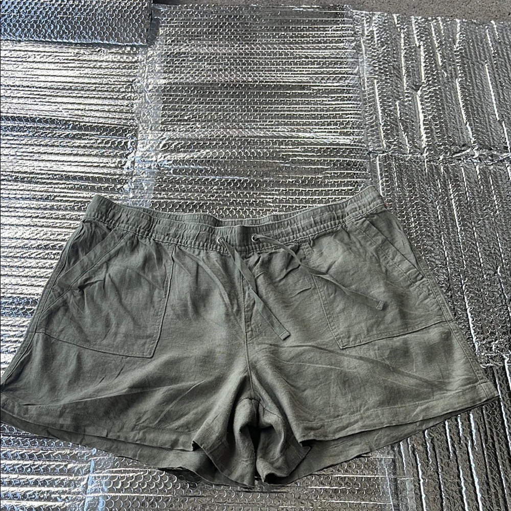 Nautica Olive Green Women's Shorts